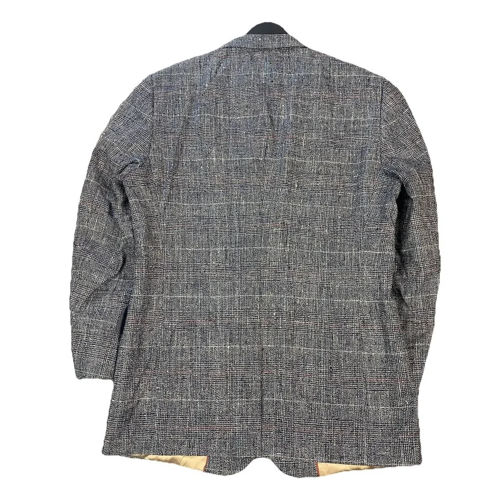 VINTAGE‎ NORDSTROM Mens Silk Blazer Sport Coat Casual Jacket Size 42R Suit USA